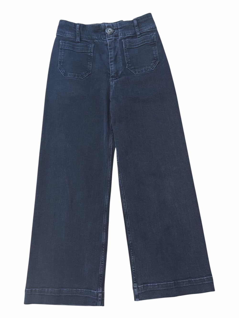 Pilcro Anthropologie The Skipper Black Wide Leg Jeans